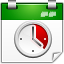 Actions View Calendar Time Spent Icon 128x128 png