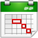 Actions View Calendar Timeline Icon
