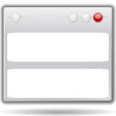 Actions View Top Bottom Icon 128x128 png