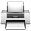 Apps KDEPrint Printer Icon 128x128 png