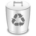 Filesystems Trash Can Empty Alt Icon 128x128 png
