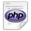 Mimetypes Application X PHP Icon 128x128 png