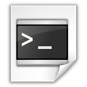 Mimetypes Shellscript Icon