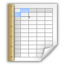 Mimetypes Spreadsheet Icon 128x128 png