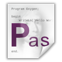 Mimetypes Text X Pascal Icon 128x128 png