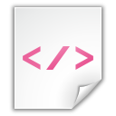 Mimetypes XML Icon