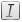 Actions Text Italic Icon 22x22 png