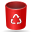 Actions Empty Trash Icon 32x32 png