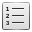 Actions Format List Ordered Icon 32x32 png