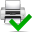 Actions KDEPrint Enable Printer Icon 32x32 png