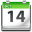 Actions Kontact Date Icon 32x32 png