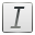 Actions Text Italic Icon 32x32 png