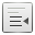 Actions Unindent Icon 32x32 png