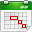 Actions View Calendar Timeline Icon 32x32 png