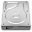 Devices Drive Hard Disk Icon 32x32 png
