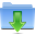 Filesystems Folder Downloads Icon 32x32 png
