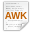 Mimetypes Application X AWK Icon 32x32 png
