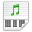 Mimetypes Audio MIDI Icon 32x32 png