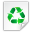 Mimetypes Recycled Icon 32x32 png