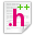 Mimetypes Text X C++ hdr Icon 32x32 png