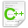 Mimetypes Text X C++ src Icon 32x32 png