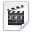 Mimetypes Video MP4 Icon 32x32 png