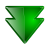 Actions 2 Down Arrow Icon 48x48 png