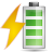 Actions Battery Charging 100 Icon