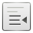 Actions Format Indent Less Icon 48x48 png