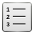 Actions Format List Ordered Icon 48x48 png
