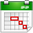 Actions View Calendar Timeline Icon 48x48 png
