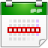 Actions View Calendar Week Icon