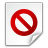 Filesystems File Broken Icon 48x48 png