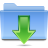 Filesystems Folder Downloads Icon 48x48 png