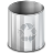 Filesystems Trash Can Empty Icon 48x48 png