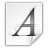 Mimetypes Application X Font AFM Icon