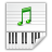Mimetypes Audio MIDI Icon 48x48 png