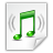 Mimetypes Audio X Flac Icon 48x48 png