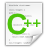 Mimetypes Text X C++ src Icon 48x48 png