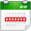 Actions 7 Days Icon 64x64 png