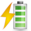 Actions Battery Charging 100 Icon 64x64 png