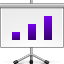 Actions Data Show Chart Icon 64x64 png