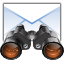 Actions Edit Find Mail Icon 64x64 png