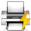 Actions File Quick Print Icon 64x64 png