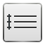 Actions Format Line Spacing Normal Icon 64x64 png