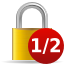 Actions Half Encrypted Icon 64x64 png