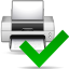 Actions KDEPrint Enable Printer Icon 64x64 png