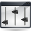 Actions Media Equalizer Icon 64x64 png
