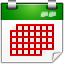Actions View Calendar Month Icon 64x64 png