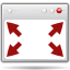 Actions Window Fullscreen Icon 64x64 png